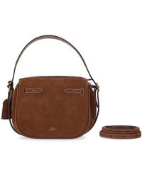 Ralph Lauren - Suede/Leather-P Id Sm Sth-Stl-Sma - Lyst