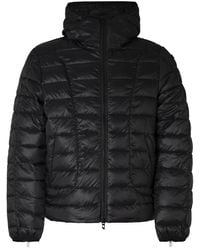 DIESEL - W-stone Hooded Techno Fabric Down Jacket - Lyst