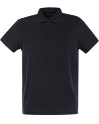 Majestic Filatures - Short-sleeved Polo Shirt In Lyocell - Lyst
