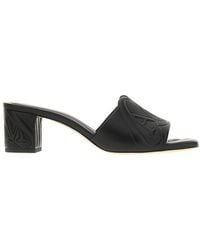 McQueen - Seal Heeled Sandals - Lyst