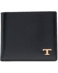 Tod's - Logo-plaque Leather Wallet - Lyst