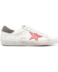 Golden Goose Superstar Star-appliqué Leather Low-top Sneakers - White