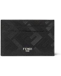 Fendi - Shadow Slim Cardholder - Lyst