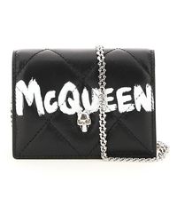 Alexander McQueen Wallets and cardholders for Women - Up to 53 