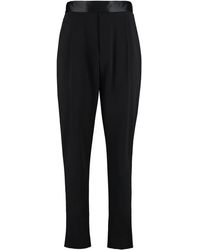 Giorgio Armani - Wool Tailored Trousers - Lyst