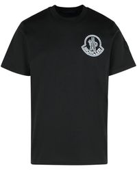 Moncler - Cotton T-Shirt - Lyst