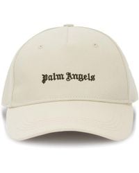 Palm Angels - Embroidered Canvas Baseball Cap - Lyst