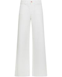 CIGALA'S - Palazzo Cotton Pants With Pockets - Lyst