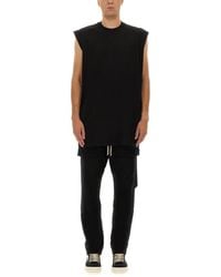Rick Owens - Tarp T" Plush T-Shirt - Lyst