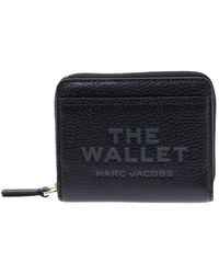 Marc Jacobs - 'Mini Compact' Wallet With Embossed Logo - Lyst