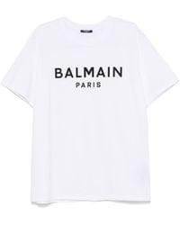 Balmain - Paris T-Shirt - Lyst