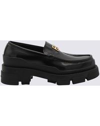 Givenchy - Black Leather Terra Loafers - Lyst
