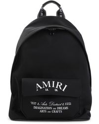 Amiri Backpack With 'bandana' Pattern in Black for Men | Lyst