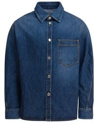 Givenchy - Denim Overshirt - Lyst