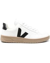 Veja - V-12 Leather Sneakers - Lyst