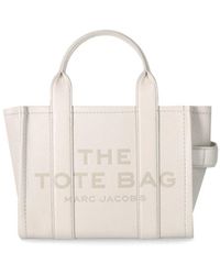 Marc Jacobs - The Leather Small Tote Cotton Handbag - Lyst