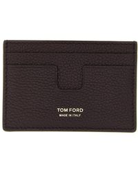 Tom Ford - "T Line" Card Holder - Lyst