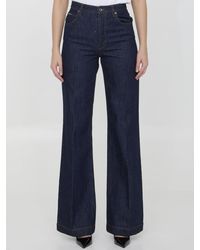Dolce & Gabbana - Flare Jeans In Denim - Lyst