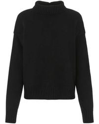 Jil Sander - Cashmere Blend Sweater - Lyst