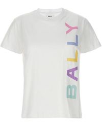 Bally - Logo Organic Cotton T-Shirt - Lyst