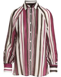 Kiton - Striped Shirt - Lyst