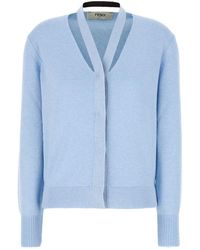 Fendi - Cashmere Cardigan - Lyst