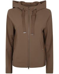 Herno - Hooded Mini Jacket With Contemporary Elegance - Lyst