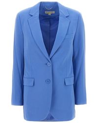 Michael Kors - Cerulean Triacetate Blend Blazer - Lyst