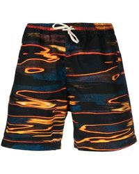 BLUE SKY INN - Printed Swimming Trunks - Lyst