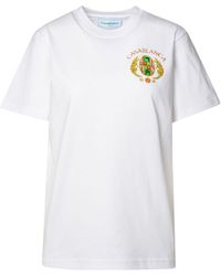 Casablancabrand - 'Joyaux D'Afrique' Organic Cotton T-Shirt - Lyst