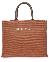 Marni - Large Rafia Bag - Lyst