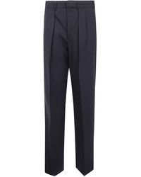 Tom Ford - High Twist Broken Twill Double Pleat Trousers - Lyst