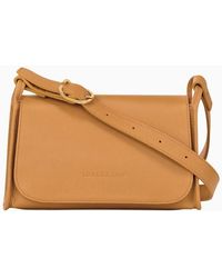 Longchamp - Shoulder Bag M Le Foulonné Walnut Coloured - Lyst