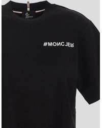 3 MONCLER GRENOBLE - Cotton T-shirt - Lyst