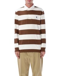 Ralph Lauren - Iconic Cotton Striped Rugby Shirt - Lyst