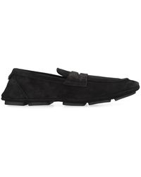 Dolce & Gabbana - Suede Loafers - Lyst