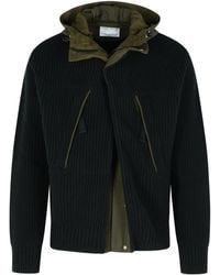 Sacai - Wool Blend Jacket - Lyst