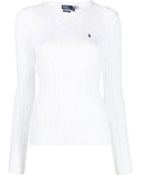 Polo Ralph Lauren - Slim-Fit Cable Knit - Lyst