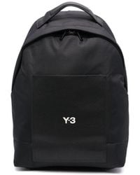 Y-3 - Lux Logo-print Backpack - Lyst