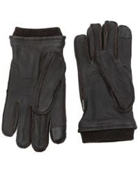 Barbour - Highfield Leather Gloves - Lyst