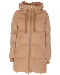 Herno - Silk And Cashmere Down Jacket - Lyst