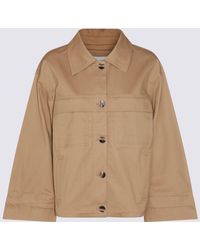 Ganni - Cotton Casual Jacket - Lyst