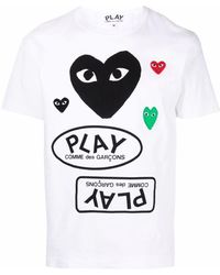 COMME DES GARÇONS PLAY - Comme Des Garcons Play T-Shirts And Polos - Lyst