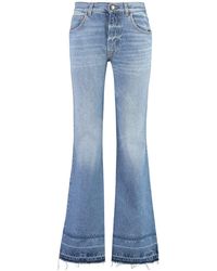 Chloé - Low-rise Flared Jeans - Lyst