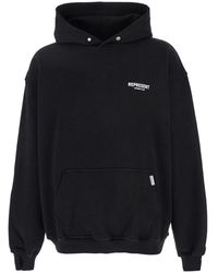 Represent - Hoodie With Logo Lettering Detail On The Front And Maxi Logo Print On The Rear - Lyst