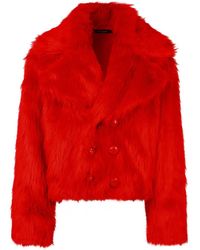 DSquared² - 'Pop Fox' Acrylic Blend Jacket - Lyst
