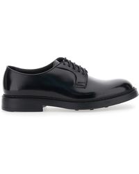 Doucal's - Classic Derby Shoes With Polished Finish - Lyst