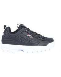 fila shoes black and white