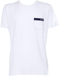 Fay - T-shirt M/c - Lyst