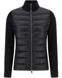 Moncler - Padded Cardigan - Lyst
